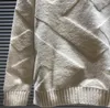Дизайнеры толстовки свитера мужские женские пуловер моды классические высококачественные круглые шеи с длинным рукавом свитер размеры-2XL