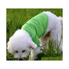 Pet Dog Cat Puppy Camisetas Traje Traje Traje Abrigos Abrigos Tops Ropa Tamaño XS S M L XL para disfraces 26UHL