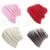 Adulto Beanie Gorro de Lã Inverno Quente Sólidos Cap Cor Slouchy Crânio Ski Men Mulher Beanie Hat chapéus do partido suprimentos 17styles RRA3805