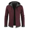 Cardigan Spring Ubrania męskie koszula z długim rękawem Homme mody Smart Casual Male Sweters Slim Fit Moownuc 201022