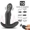 360 Rotation Anal Vibrator för män Remote Control Prostate Massage Plug Silicone Dildo Butt Erotic Toys Sexy Shop