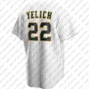 Milwaukee 22 Christian Yelich honkbalshirt Brew Corbin Burnes Willy Adames Rowdy Tellez Luis Urias Jerseys Owen Miller Brandon Woodruff Tyrone Taylor Peterson