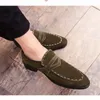 Plus Rozmiar Mężczyźni Przypadkowi Buty Gorąca Sprzedaż Mokasyny Slip On Mokasyny Solidne Faux Suede Buty Soft Men Footwears Driving Buty