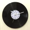 Quartz rond vintage horloge murale design CD noir disque vinyle Duvar Saati Horloge murale cuisine montre pour la décoration intérieure Y200407