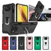 Luxe gevallen voor Xiaomi Poco X3 Schokbestendig met Ring Houder Cover voor Redmi Note 9S, 9 PRO, MAX 8, 8A, 9A