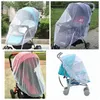 Baby Barnvagn Pushchair Mosquito Insect Shield Net Spädbarn Skydd Mesh Barnvagn Tillbehör Varukorg Myggnät WVT0146