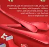 Christmas tableware stainless steel spoon fork cartoon Christmas tree snowflake bell pattern kitchen tableware set with gift box red green1