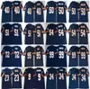 NCAA DEVIN HESTER JERSEY JIM AHON WALTER PAYTON GALE SAYERS MIKE SINGLETARY DICK BUTKUS BLUE VINTAGEジャージ100％ED MENS