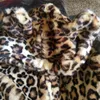 2019 Winter Infant Baby Mädchen Kleidung Faux Pelzmantel Warme Kinder Jacke Weihnachten Schneeanzug Leopard Print Oberbekleidung Baumwolle Gepolsterte Kinder LJ201125