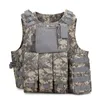 Utomhussport Tactical Molle Vest Outdoor Camouflage Body Armor Combat Assault Waistcoat No06-001