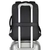 Litthing Рюкзак для ноутбука Мужчины Мужские рюкзаки Бизнес-ноутбук Mochila Водонепроницаемый рюкзак Сумки для зарядки через USB Дорожный рюкзак Q1221266g