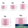 30/60 ricaricabile Plastica Trucco Jar 10/20/30 / 50g vuote bottiglie di campionamento Pot Viaggi Crema Viso Lozione contenitore cosmetico rosa