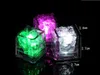 LED Ice Cubes Bar Flash Auto Changing Crystal Cube Water-Actived Light-up 7 Color For Romantic Party Wedding Xmas Gift KD1