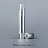20Pieces/Lot 5ML UV Plating Silver Glass Perfume Bottle Spray Refillable Portable Mini Sample Atomizer