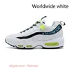 Designer Mens 95 Running Shoes Yin Yang OG Airs Solar Triple Black White 95s Dark Army Worldwide Seahawks Particle Grey Neon AirS Red Greedy 3.0 Sports Trainer Sneakers