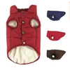 Manteau d'hiver pour animaux de compagnie Vêtements pour chien Vêtements chauds Petits Furmins Big Chihuahua CD T200710