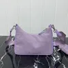 Lüks Crossbody Çanta 2 parça çanta hobo kadınlar için omuz ladyChest paketi bayan Kompozit Bez zincirler kanvas çanta 2005 Naylon presbiyopik çanta postacı çantaları.