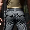 IX5 Calças táticas de carga masculina Casual Pants Combate Swat Exército Trabalho militar ativo Algodão calça masculina Mens 201126