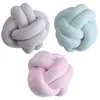 18 cm 22 cm Style nordique velours noeud boule oreiller bébé canapé coussin bébé jouets en peluche enfants adulte chambre décoration voiture coussins 20093593926