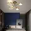 Lámparas De techo LED modernas, lámpara De araña nórdica para sala De estar, decoración artística para dormitorio, Lamparas De Techo