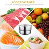 Storage Bottles & Jars Leakproof Container Multifunctional Portable With Lid Reusable Lunch Box Stainless Steel Round Keep Fresh Easy Open T