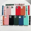 2in1 conjunto de couro cheio de grão casos de celular de luxo para iPhone 13 pro max phone case sets faixa de cinta fit relógio 7 6 5