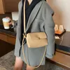 Designer- Nieuwe retro dames tas herfst en winter mode een schouder eenvoudige kleine pakket mobiele telefoon tas