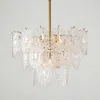 Moderne lumière luxe led cristal lustre designer personnalité lampes suspendues créatif salon salle à manger chambre lustre éclairage