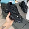 Tasarımcı Erkek Cloudbust Thunder Örgü Sneakers Lüks Tasarımcı Ayakkabı Boy Sneaker Işık Kauçuk Taban 3D Eğitmenler Bayan Büyük Boy 36-46