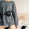 Талия Сумки PU Кожаная сумка Женщины 2021 Alligator Fanny Pack старинные мини-ремень сундук Водонепроницаемый Bum Girls Travel Маленький кошелек