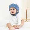 CAPS HATS Baby Protective Helmet Boy Girls Anticollision Safety Spädbarn Toddler Skydd Mjuk hatt för Walking Kids Cap 24 Mont7004597