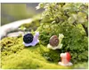 苔マイクロ景観ミニチュア樹脂工芸品庭の装飾漫画のカタツムリ3色のランダムな多肉植物鍋の装飾生態瓶小道具DIYの素材