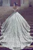 NUOVO! 2022 nuovi abiti da sposa vintage in pizzo abito sexy al largo della spalla maniche corte applique sweep treno una linea abiti da sposa su misura DWJ0208