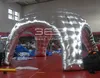 White color inflatable spider dome tent for promotion igloo blow up tent