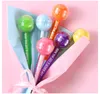 HANDAIYAN 2-in-1-Lollipop-Lippenbalsam mit doppeltem Verwendungszweck, Farbwechsel, feuchtigkeitsspendender Lippenstift, Lippenöl, Glanz