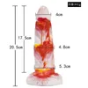 NXY Dildos Anal Toys Liquid Silicone Color Vestibule Plug Special Shaped Masturbation Device Soft and Thick False Penis Into Toy Fun Products 0225