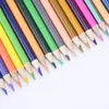 Crayons de couleur à l'huile professionnels Set 48 160 couleurs Artiste Peinture Croquis Crayon de couleur pour enfants Étudiants École Art Fournitures Y200310t