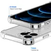 Weiche TPU transparente Handyhüllen klare Schutzabdeckung stoßfeste Hülle für iPhone 13 11 12 Pro Max 7 8 X XS Samsung LG Android-Telefon