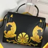 Donne da donna Borse di lusso Portafoglio Genuine Pelle Designer Tote Bag Fashion Classic Borsa a tracolla Golden Icon Hasp Block Borse a mano Top Quality