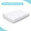 US Stock Memory Foam Pillow, Cervical Pillows for Neck Pain, Orthopedic Contour Support for Back, Stomach, Side Sleepers, Sleeping, CertiPUR-US, Standard a21