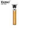 최신 kemei km-700A 이발소 전기 헤어 클리퍼 전문 헤어 머신 수염 트리머 충전식 무선 도구