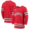 College Hockey Wears Custom NCAA Ohio State Buckeyes valfritt namn nummer herr ungdom ishockey tröjor Personlig broderi College Big Ten Stitched