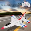 F16 SU35 RC Plane EPP Espuma Flying Glider Ala fija Fight Aircraft 2.4G Control remoto eléctrico Avión Phantom rc Fighter Toys T200727