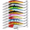 NEU 11 cm 10,5 g harter Köder Minnow Streak Angelköder Bass Süßwasserhaken Tauchbarsch Wobbler Jerkbait