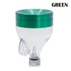 New style Herb Grinder multi colors 63mm zinc alloy funnel shape concave tobacco Grinders cigarette detector