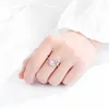 Kluster ringar Nehzy 925 Sterling Silver Kvinna Mode Smycken Högkvalitativ Crystal Zircon Agate Ring Size Justerbar Ring1