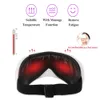 Ögonmassagermusik Magnetisk Lufttryck Bluetooth Uppvärmning Vibrationer Massage Koppla av glasögon Electric DC Eyes Care Device