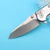 Ny 1558 Assisted Fast Open Flipper Knife 8Cr13Mov Stone Wash Blade Aviation Aluminium Handle EDC Pocket Knives
