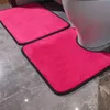 Классические буквы напечатанные коврики Ванная комната дизайнерские коврики сиденья коврики туалетные сиденья толстые нескользящие ванна унитазное сиденье