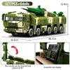 SEMBO WW2 Raket Vrachtwagens Voertuig Model Bouwstenen Stad Militaire Battle Leger Auto Soldaat Cijfers Bricks Speelgoed Voor Kinderen X0102